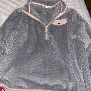 girls large fuzzy sweatshirt